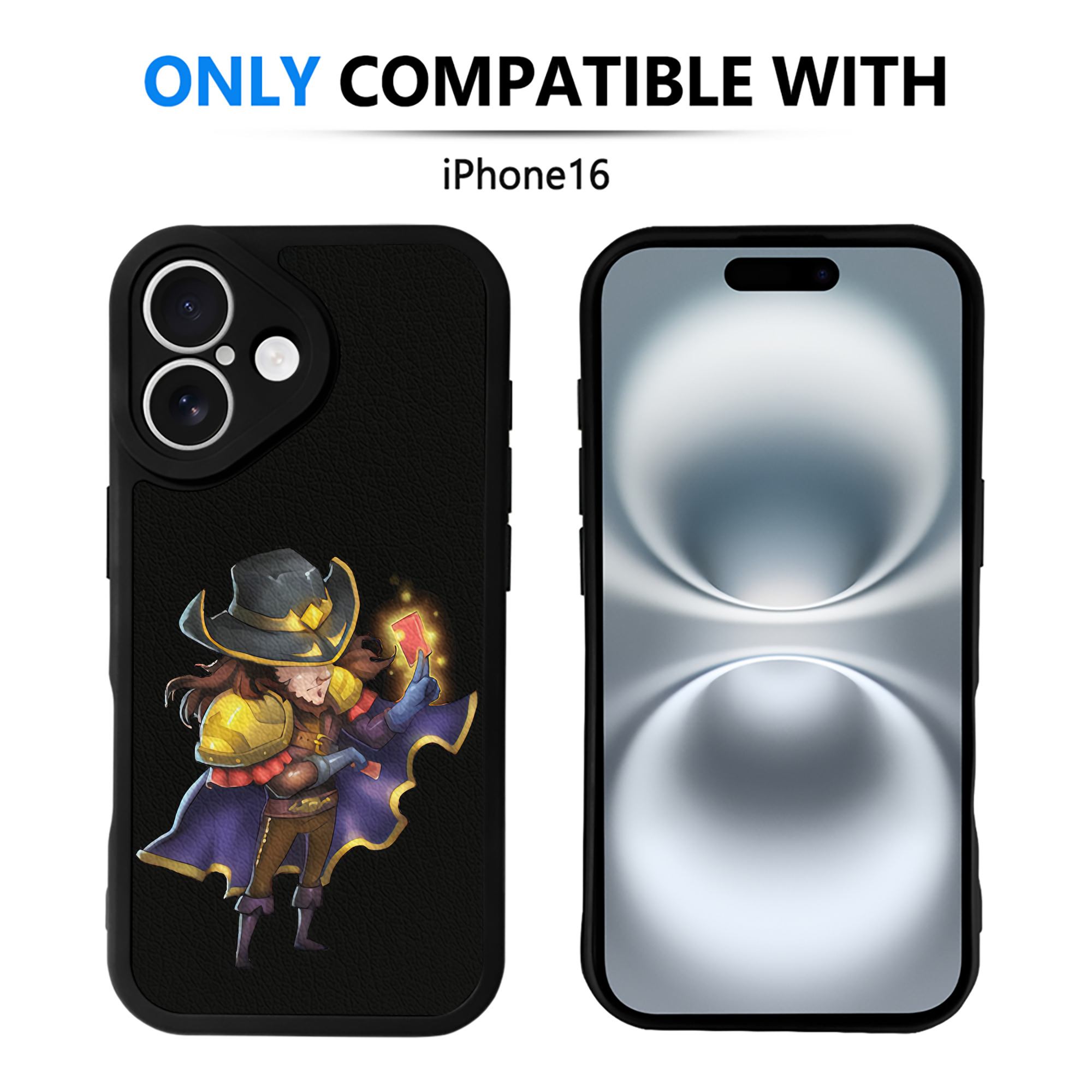リーグ・オブ・レジェンド League of Legends LOL 【iPhone 16シリーズ対応】シリコンスマホケース（レザー調） 材質：シリコン